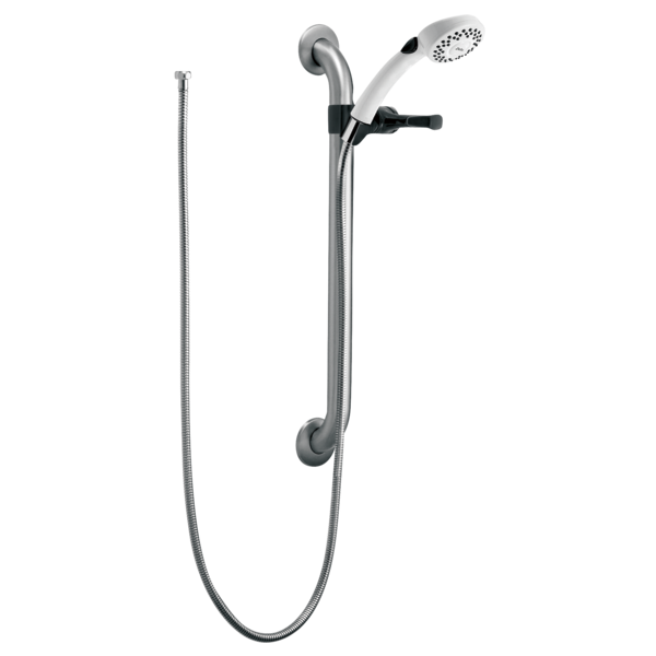 DELTA RPW124HDF SINGLE FUNCTION HAND SHOWER WITH GRAB BAR