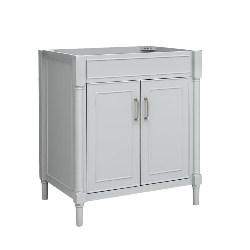 AVANITY BRISTOL-V30-LG BRISTOL 30  INCH  VANITY ONLY IN LIGHT GRAY