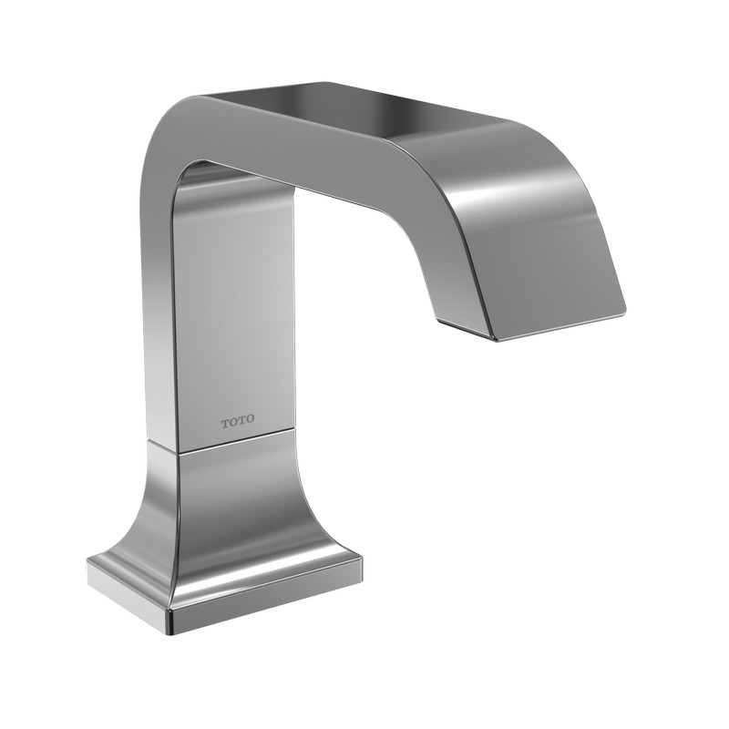 TOTO TLE21006U#CP GC SERIES 6 1/8 INCH 0.5 GPM ECOPOWER TOUCHLESS BATHROOM FAUCET SPOUT WITH 10 SECOND ON-DEMAND FLOW