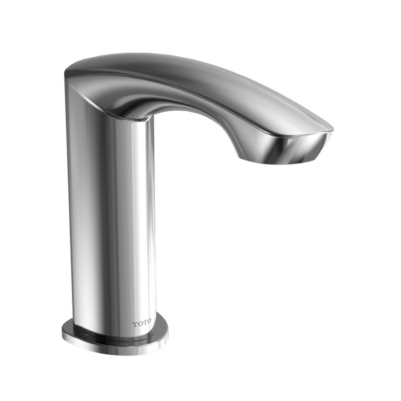 TOTO TLE22001U2#CP GM SERIES 6 1/8 INCH 0.35 GPM ECOPOWER TOUCHLESS BATHROOM FAUCET SPOUT WITH 20 SECOND ON-DEMAND FLOW IN POLISHED CHROME