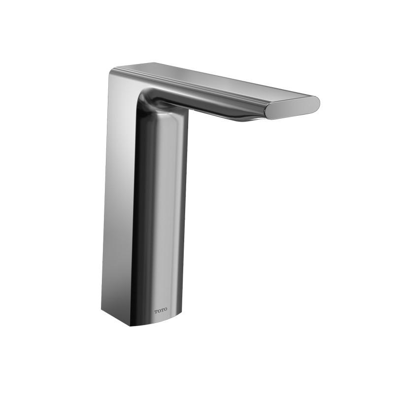 TOTO TLE23007U#CP LIBELLA 7 3/4 INCH 0.5 GPM SEMI-VESSEL ECOPOWER TOUCHLESS BATHROOM FAUCET SPOUT WITH 10 SECOND ON-DEMAND FLOW