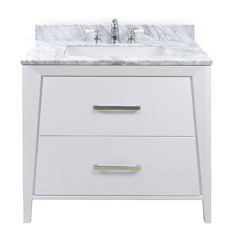 ICERA 3630.361 CANTO 36 INCH FREE-STANDING SINGLE BATHROOM VANITY WITH TOP
