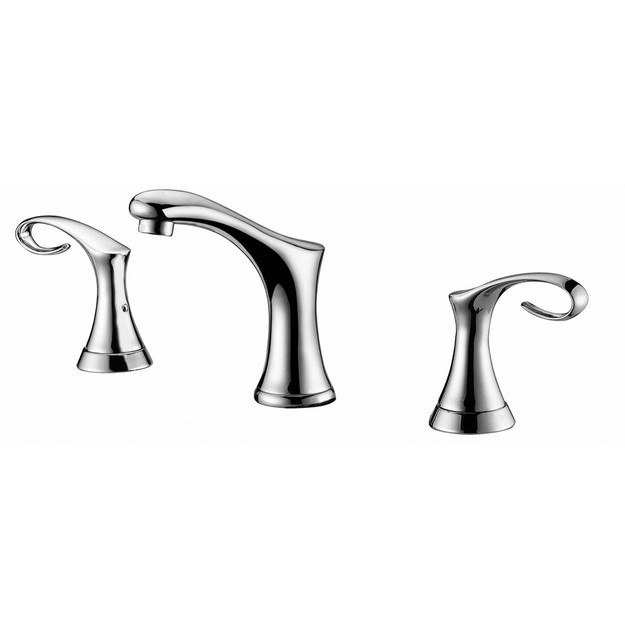 DAWN AB06 1291C WIDESPREAD LAVATORY FAUCET FOR 8 INCH CENTERS IN CHROME