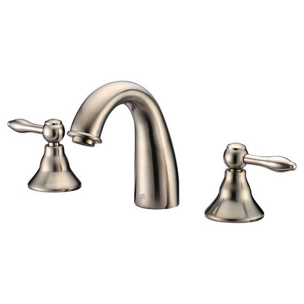 DAWN AB13 1018BN WIDESPREAD LAVATORY FAUCET IN BRUSHED NICKEL