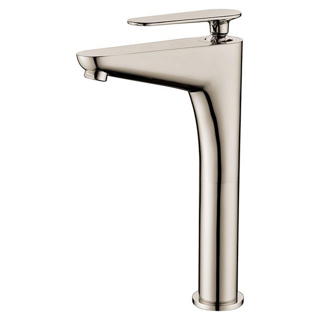 DAWN AB27 1601BN SINGLE-LEVER TALL VESSEL FAUCET IN BRUSHED NICKEL