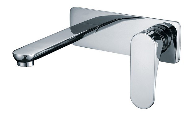 DAWN AB37 1566C WALL MOUNTED SINGLE-LEVER CONCEALED WASHBASIN MIXER IN CHROME