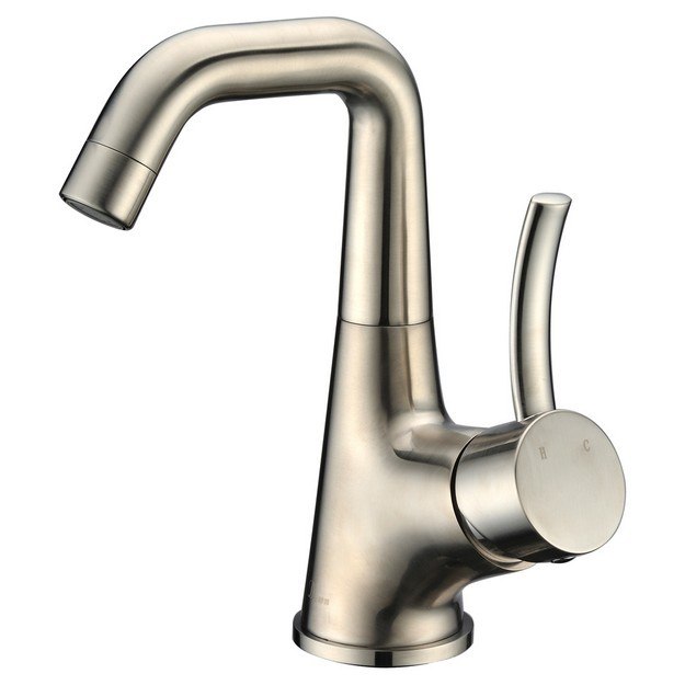 DAWN AB39 1172BN SINGLE-LEVER LAVATORY FAUCET IN BRUSHED NICKEL