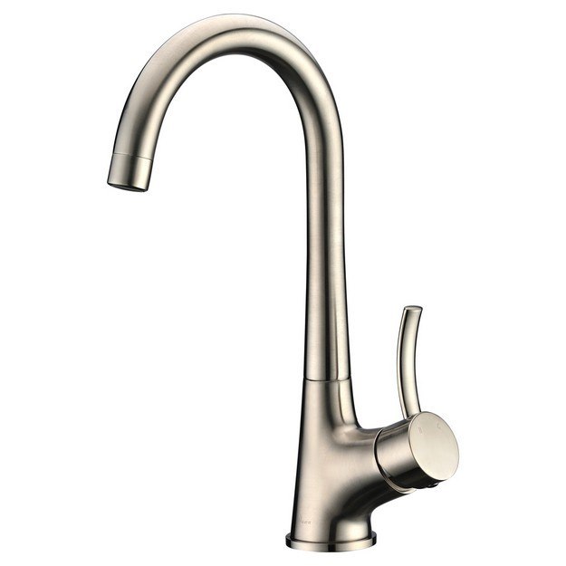 DAWN AB50 3714BN SINGLE-LEVER BAR FAUCET IN BRUSHED NICKEL