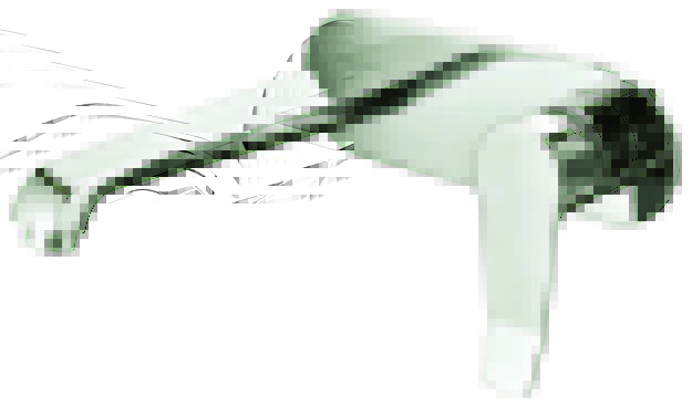 DAWN AB53 1498BN WALL MOUNTED SINGLE-LEVER CONCEALED WASHBASIN MIXER IN BRUSHED NICKEL