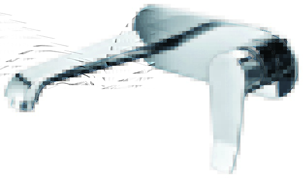 DAWN AB53 1498C WALL MOUNTED SINGLE-LEVER CONCEALED WASHBASIN MIXER IN CHROME