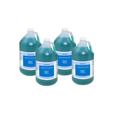 TOTO TSFG1 ANTIBACTERIAL FOAM SOAP PACK OF FOUR 1 GALLON BOTTLES IN GREEN