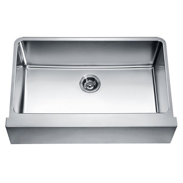 DAWN DAF3320 33 INCH UNDERMOUNT SINGLE BOWL WITH STRAIGHT APRON FRONT SINK
