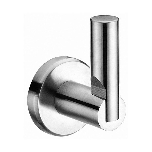 DAWN 94010040S ROUND SERIES SINGLE ROBE HOOK IN POLISHED SATIN