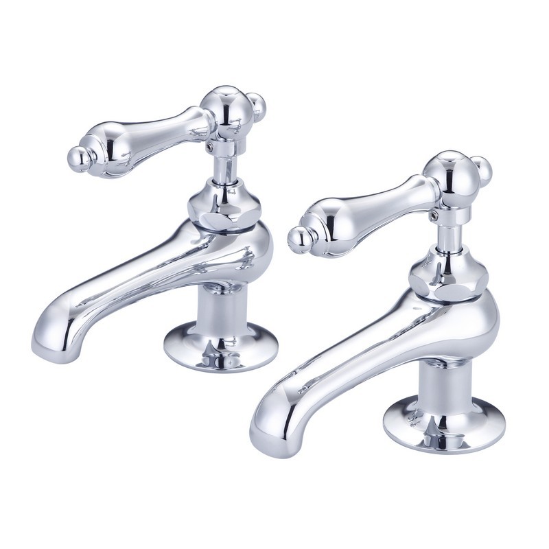 WATER-CREATION F1-0003-AL VINTAGE CLASSIC BASIN COCKS LAVATORY FAUCETS WITH METAL LEVER HANDLES WITHOUT LABELS