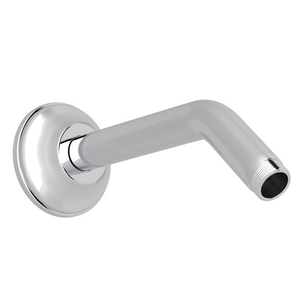 ROHL 1440/6 SHOWER COLLECTION 7-7/16 INCH WALL MOUNT SHOWER ARM WITH ROUND ESCUTCHEON