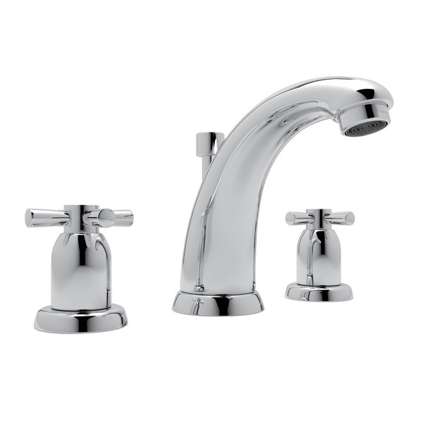 ROHL U.3861X-2 PERRIN & ROWE HOLBORN HIGH NECK WIDESPREAD LAVATORY FAUCET, CROSS HANDLES