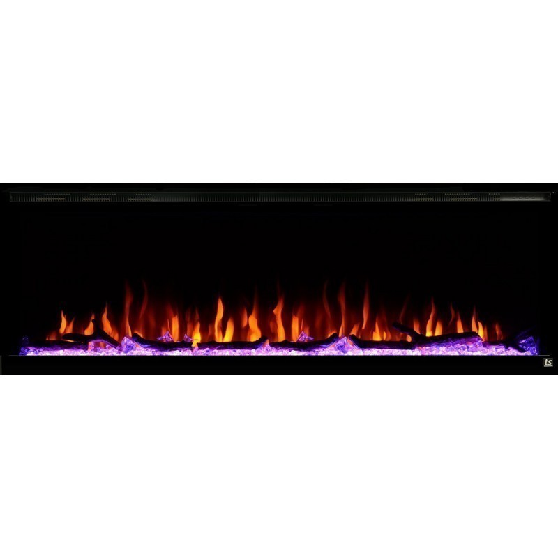 TOUCHSTONE 80037 SIDELINE ELITE 60 INCH RECESSED ELECTRIC FIREPLACE