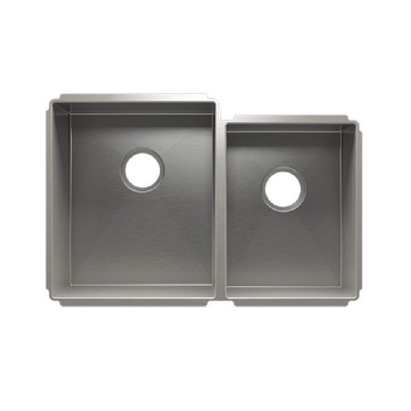 JULIEN 003988 J7 29 1/2 * 19 1/2 * 10 UNDERMOUNT DOUBLE BOWL STAINLESS STEEL KITCHEN SINK