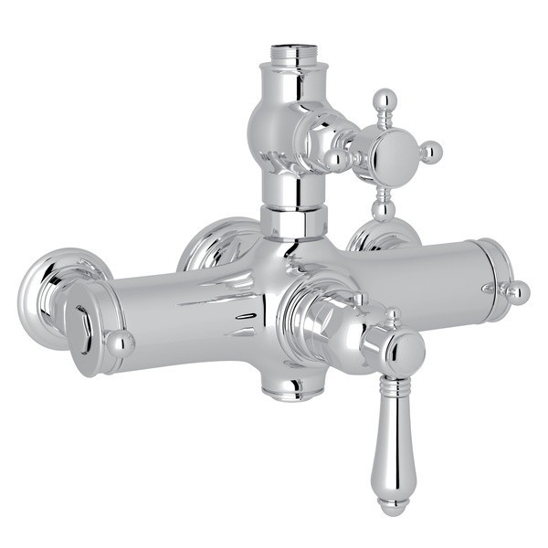 ROHL A4917XM COUNTRY BATH EXPOSED THERMOSTATIC VALVE, CROSS HANDLE