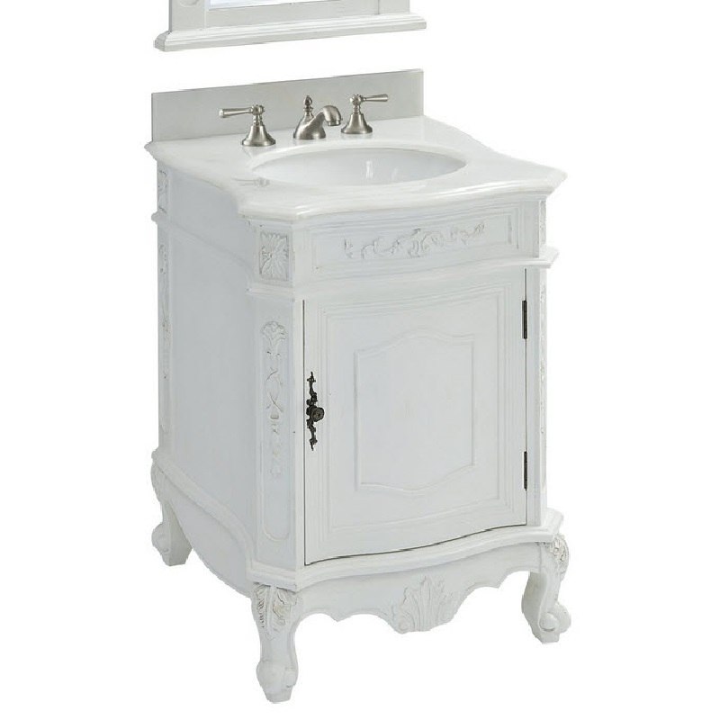 Chans Furniture Bwv 049w Aw 24 Inch, Powder Room Vanity Cabinets