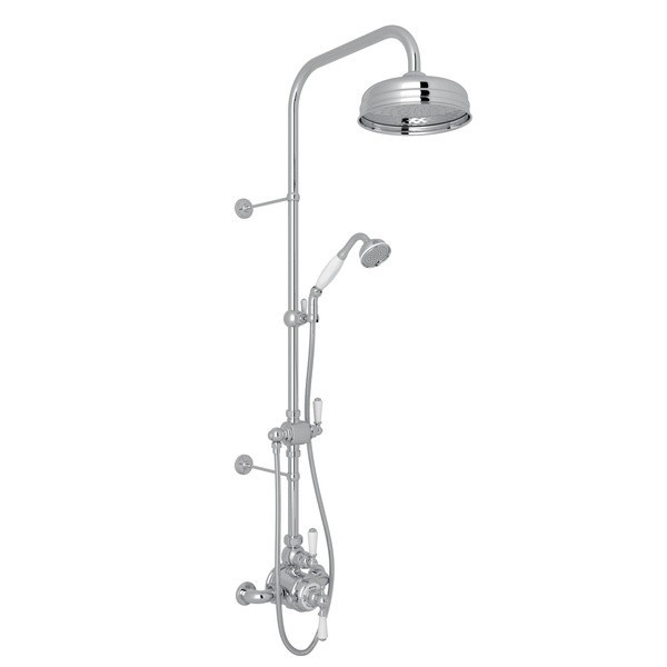 ROHL U.KIT1NL PERRIN & ROWE EDWARDIAN THERMOSTATIC SHOWER PACKAGE , METAL LEVER