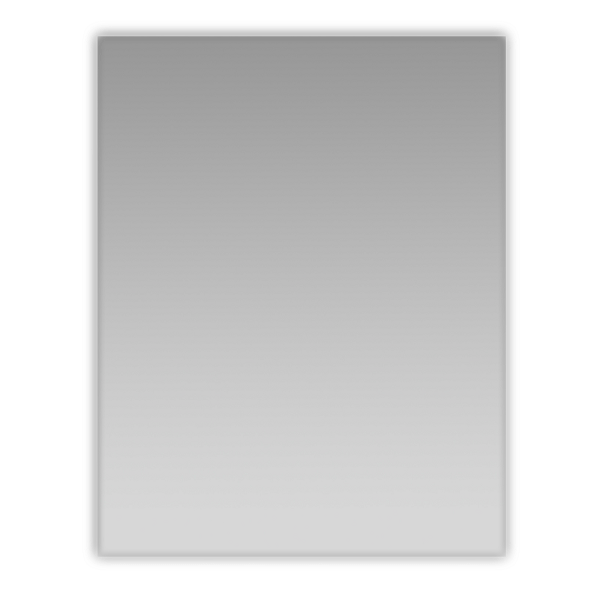 Eviva EVMR05-48X30 Sleek 48 Inch Frameless Bathroom Wall Mirror