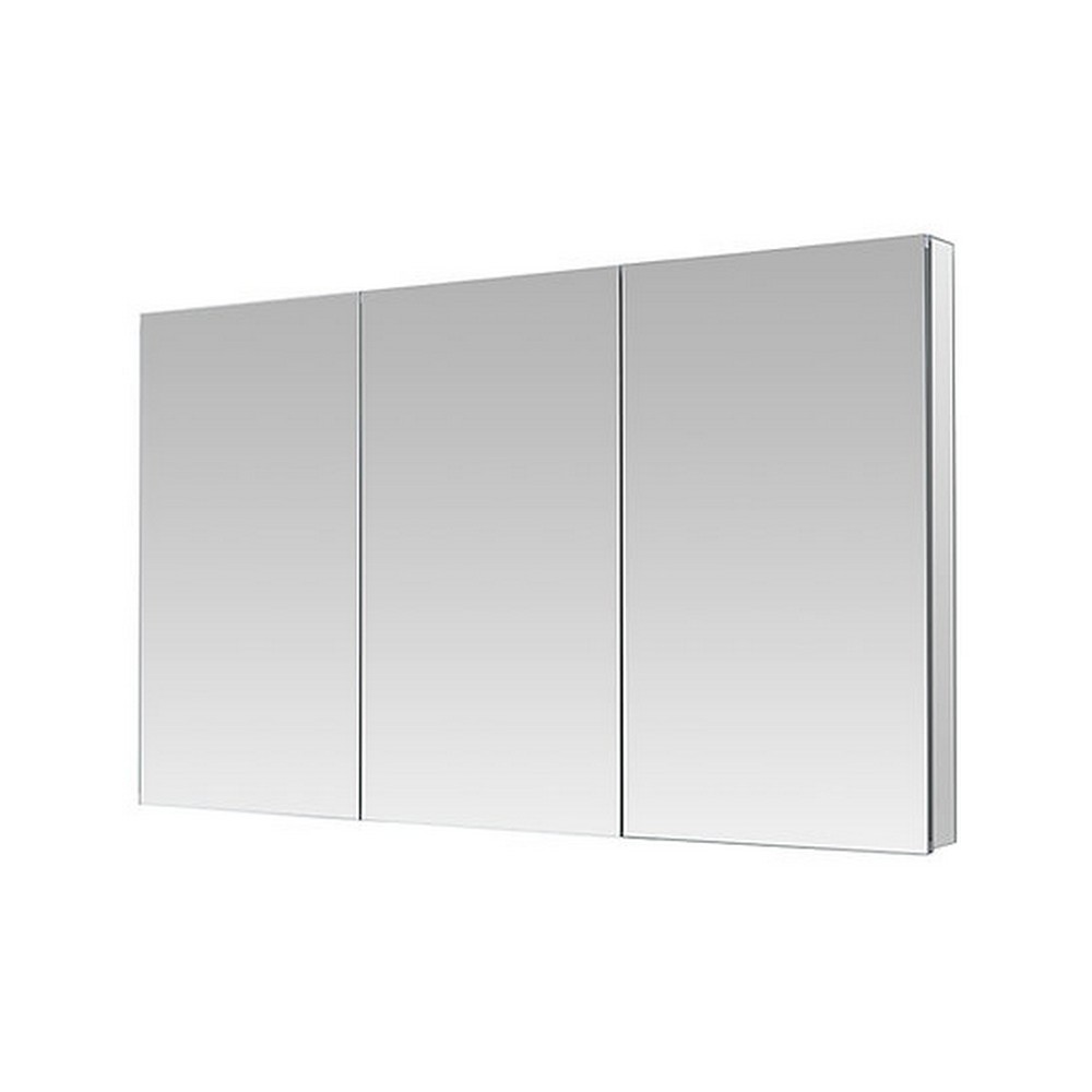 AQUADOM R3-6030E ROYALE 60 X 30 INCH RECESSED OR SURFACE MOUNTED LED MIRROR MEDICINE CABINET
