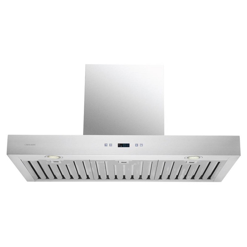 CAVALIERE SV218Z-36 DANTE 36 INCH WALL MOUNTED RANGE HOOD IN STAINLESS STEEL WITH TOUCH SENSITIVE LED CONTROL PANEL