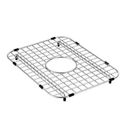 MOEN GA728 14 X 18 INCH STAINLESS STEEL CENTER DRAIN BOTTOM GRID