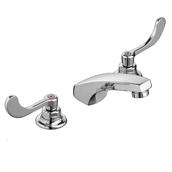 AMERICAN STANDARD 6500.270.002 MONTERREY 2-HANDLE WIDESPREAD LAVATORY FAUCET WITH FLEXIBLE UNDERBODY IN POLISHED CHROME, 1.5 GPM