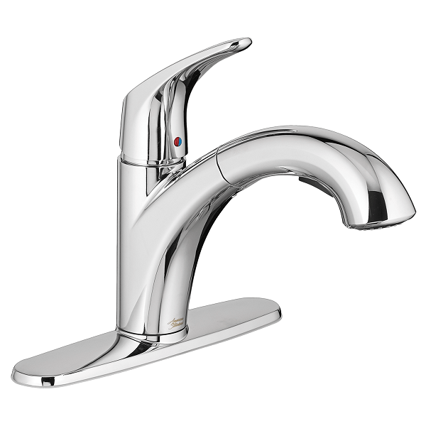 AMERICAN STANDARD 7074.100 COLONY PRO 1-HANDLE PULL-OUT KITCHEN FAUCET