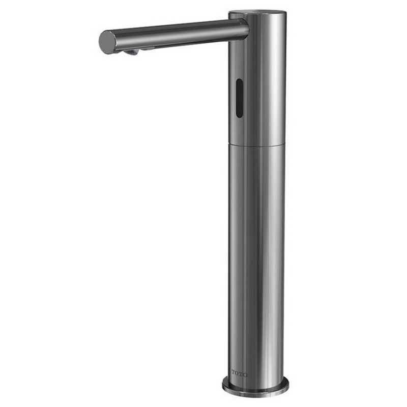 TOTO TES205AD#CP 1 5/8 INCH TOUCHLESS SENSOR ROUND VESSEL SOAP DISPENSER CONTROLLER WITH 3 LITER RESERVOIR TANK AND 3 SPOUTS - POLISHED CHROME