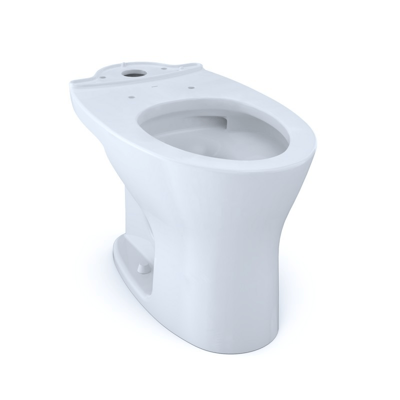 TOTO CT746CUFG DRAKE DUAL FLUSH ELONGATED UNIVERSAL HEIGHT TOILET BOWL WITH CEFIONTECT