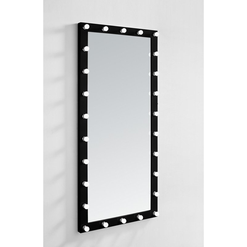 PARIS MIRRORS HDRESS8540 DIMMABLE 85 X 40 INCH HOLLYWOOD DRESSING MIRROR LED BULBS