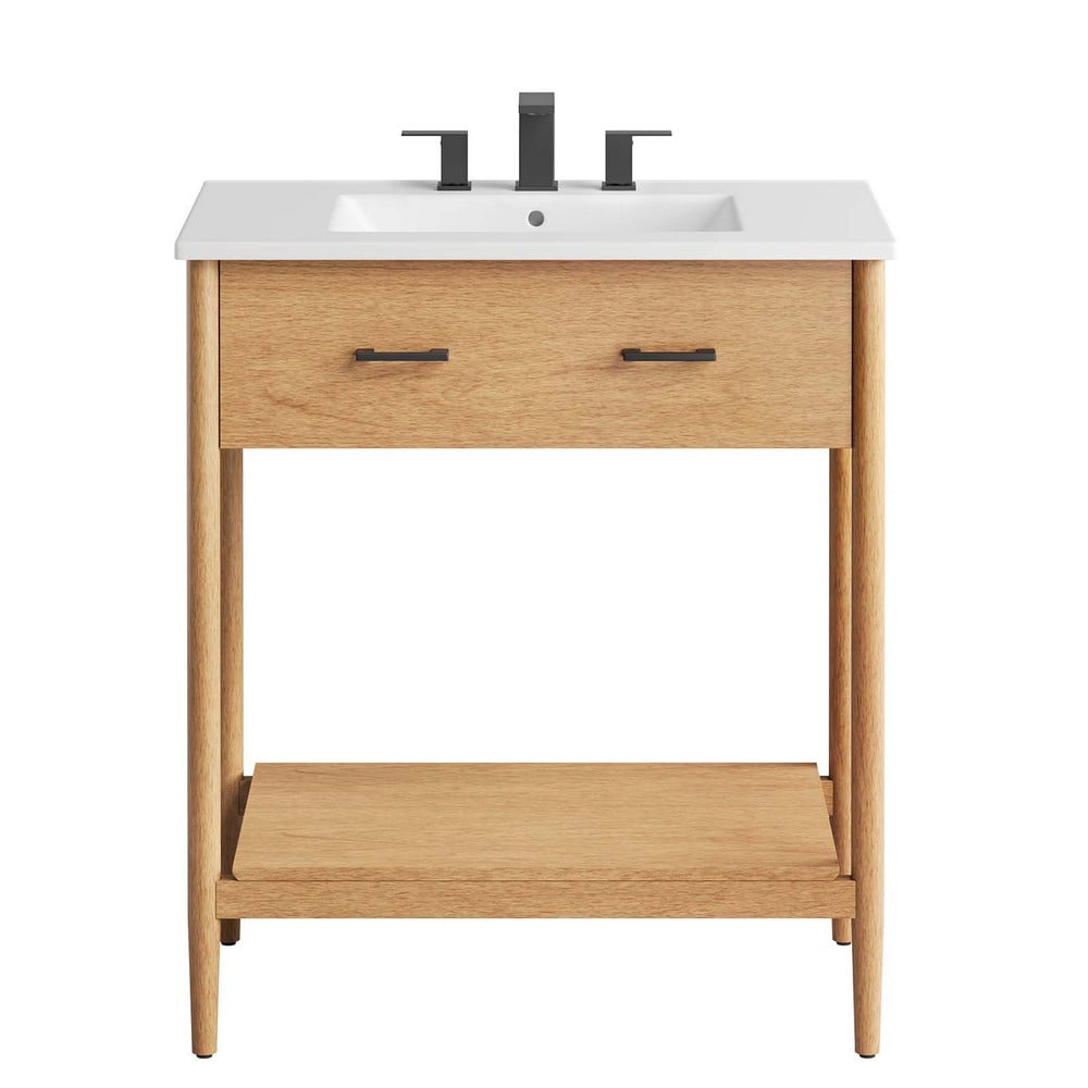 MODWAY EEI-6662 ZAIRE 30 INCH SINGLE SINK BATHROOM VANITY