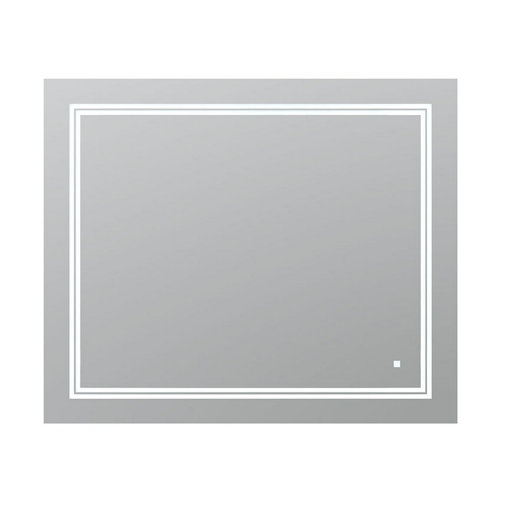 AQUADOM S-3630-N SOHO 36 X 30 INCH WALL-MOUNTED ACRYLIGHT TECHNOLOGY FOG FREE DIMMABLE AND IP54 MOISTURE RESISTANT LED MIRROR WITH TOUCH BUTTON