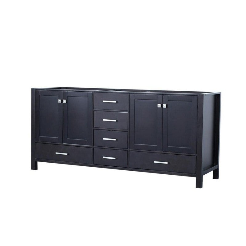 ARIEL A073D-BC CAMBRIDGE 72 INCH DOUBLE SINK BASE CABINET