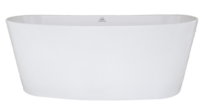 HYDRO SYSTEMS BIS6431HTA METRO COLLECTION BISCAYNE 64 X 31 INCH HYDROLUXE SS FREESTANDING BATHTUB WITH THERMAL AIR SYSTEM