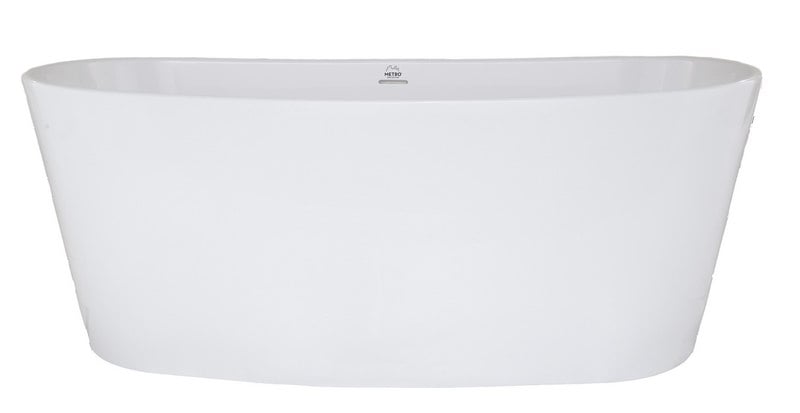 HYDRO SYSTEMS BIS6431HTA METRO COLLECTION BISCAYNE 64 X 31 INCH HYDROLUXE SS FREESTANDING BATHTUB WITH THERMAL AIR SYSTEM