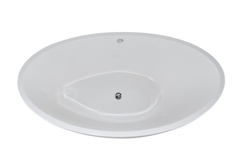 HYDRO SYSTEMS CAR6636ATA DESIGNER COLLECTION CARLI 66 X 36 INCH ACRYLIC DROP-IN BATHTUB WITH THERMAL AIR SYSTEM