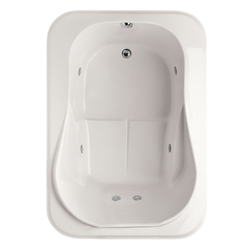 HYDRO SYSTEMS CAS6042ACO DESIGNER COLLECTION CASSI 60 X 42 INCH ACRYLIC DROP-IN BATHTUB WITH COMBO SYSTEM