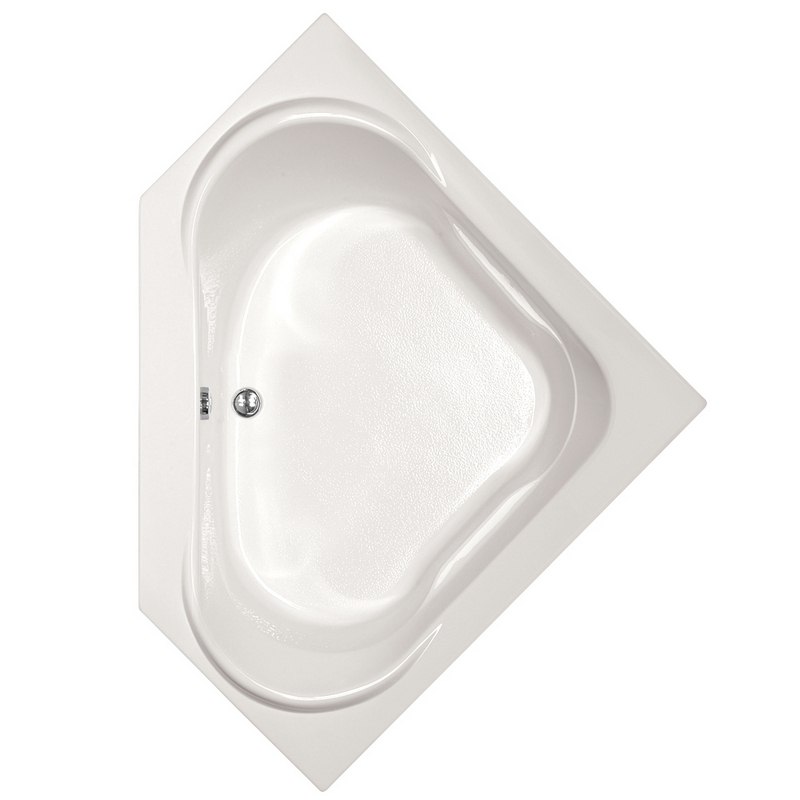 HYDRO SYSTEMS CLA5555ATA DESIGNER COLLECTION CLARISSA 55 X 55 INCH ACRYLIC CORNER MOUNT BATHTUB WITH THERMAL AIR SYSTEM