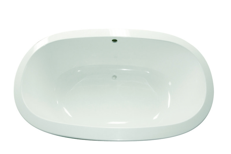 HYDRO SYSTEMS COR6645SCO STON COLLECTION CORAZON 66 X 45 INCH HYDROLUXE SS DROP-IN BATHTUB WITH COMBO SYSTEM