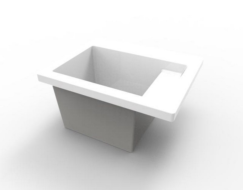HYDRO SYSTEMS DEL2126ATA DELICATE 21 X 26 INCH ACRYLIC SINK WITH THERMAL AIR SYSTEM (SWITCH)