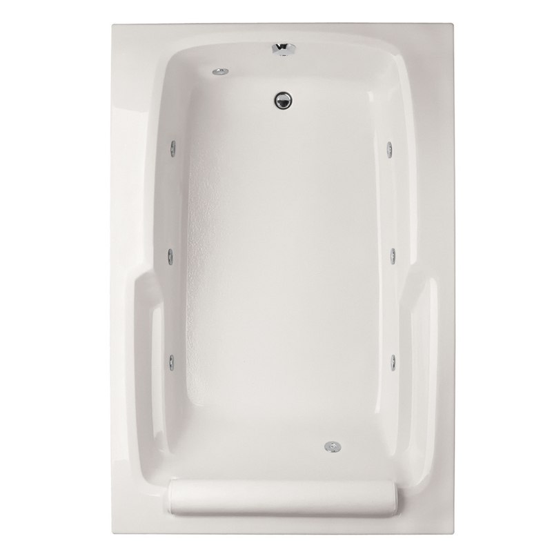 HYDRO SYSTEMS DUO6048ACO DESIGNER COLLECTION DUO 60 X 48 INCH ACRYLIC DROP-IN BATHTUB WITH COMBO SYSTEM