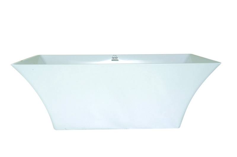 HYDRO SYSTEMS HYD6834HTA METRO COLLECTION HYDE 68 X 34 INCH HYDROLUXE SS FREESTANDING BATHTUB WITH THERMAL AIR SYSTEM