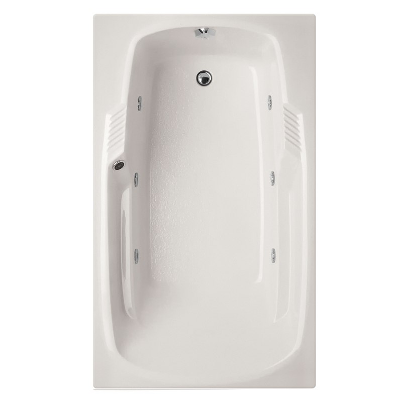 HYDRO SYSTEMS ISA6036AWP DESIGNER COLLECTION ISABELLA 60 X 36 INCH ACRYLIC DROP-IN BATHTUB WITH WHIRLPOOL SYSTEM