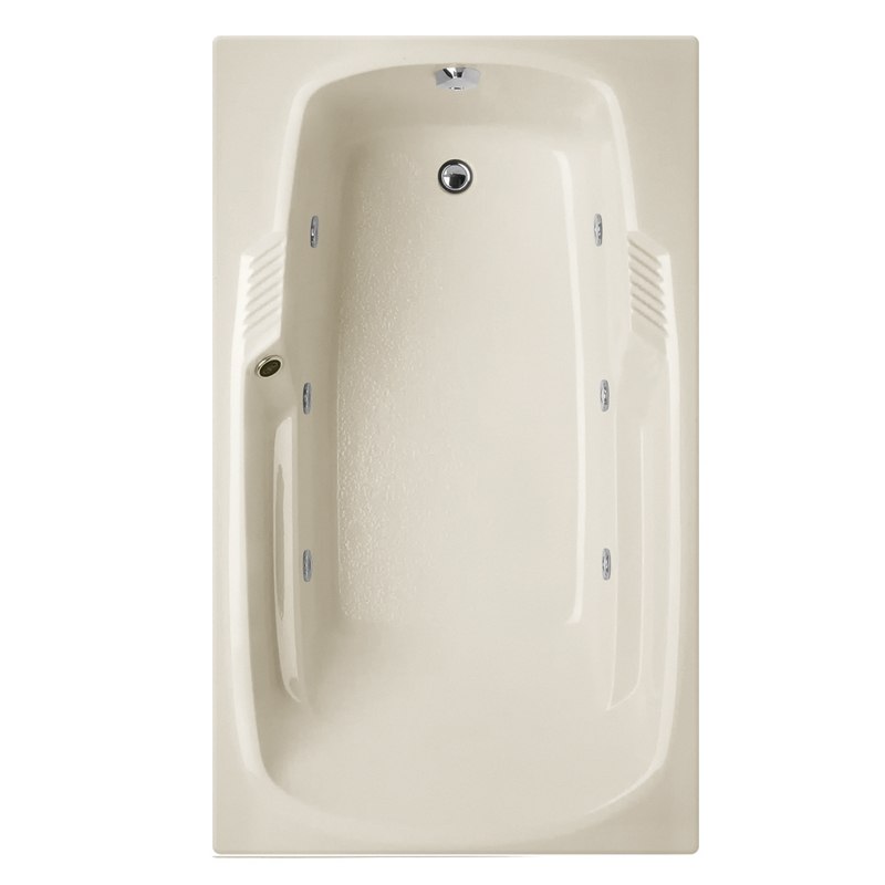 HYDRO SYSTEMS ISA7236ACO DESIGNER COLLECTION ISABELLA 72 X 36 INCH ACRYLIC DROP-IN BATHTUB WITH COMBO SYSTEM