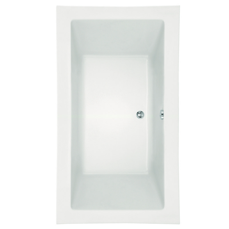 HYDRO SYSTEMS KAY7442ATA DESIGNER COLLECTION KAYLA 74 X 42 INCH ACRYLIC DROP-IN BATHTUB WITH THERMAL AIR SYSTEM