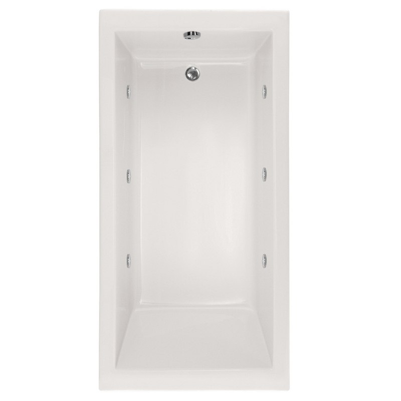 HYDRO SYSTEMS LAC6030AWPS DESIGNER COLLECTION LACEY 60 X 30 INCH ACRYLIC DROP-IN BATHTUB WITH WHIRLPOOL SYSTEM